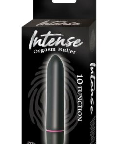 Intense Orgasm Bullet Vibrator - Black