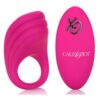 Silicone Remote Pleasure Ring Silicone Waterproof Rechargeable Pink
