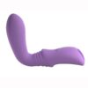 Fantasy For Her Flexible Please Her Silicone Rechargeable Waterproof - Purple