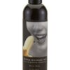 Earthly Body Hemp Seed Edible Massage Oil Banana 8oz