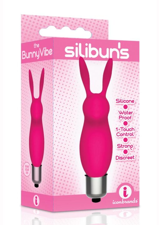The 9`s - Silibuns Silicone Bunny Bullet - Pink