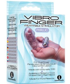 The 9`s - VibroFinger Massager - Purple