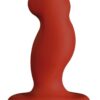 Nexus G-Play+L Rechargeable Silicone G-Spot and P-Spot Vibrator - Large - Red