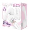 Bodywand Curve Silicone G-Spot and Clitoral Attachment Set - White