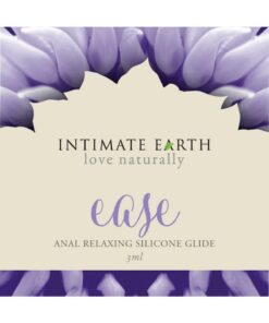 Intimate Earth Ease Relaxing Anal Silicone Glide Lubricant 3ml Foil
