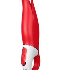 Satisfyer Power Flower Vibrator - G-Spot and Clitoris Stimulator Waterproof - Red