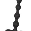 Eclips Slender Beads Silicone Flexible USB Rechargeable Anal Beads Probe Waterproof 7in - Black
