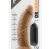 Dr. Skin Dr. Joe Vibrating Dildo with Remote Control 8in - Caramel