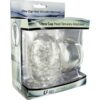 Wand Essentials Vibra Cup U-Tip Stimulator Attachment - Clear