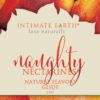 Intimate Earth Natural Flavors Glide Lubricant Naughty Peaches 3ml Foil