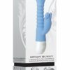 Bendy Bunny Rechargeable Silicone Dual Motor Rabbit Vibrator - Blue