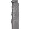 The Greatest Extender Silicone Penis Sleeve 7.5in - Gray