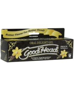GoodHead Oral Delight Gel Flavored French Vanilla 4oz
