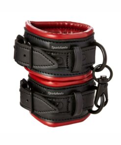 Saffron Handcuffs Unisex - Black/Red