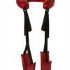 Saffron Thigh Sling Adjustable - Black/Red