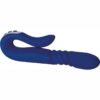 Adam and Eve Eve`s Deluxe Thruster Rechargeable Silicone Vibrator - Blue