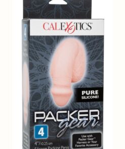 Packer Gear Silicone Packing Penis 4in - Vanilla
