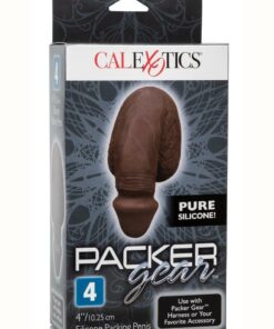 Packer Gear Silicone Packing Penis 4in - Black