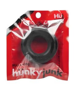 Hunkyjunk HUJ Silicone Cock Ring - Black
