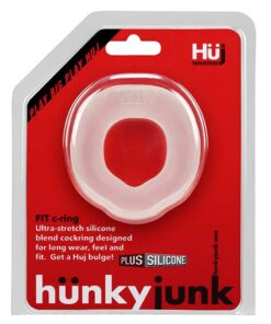 Hunkyjunk Fit Silicone Cock Ring - Clear