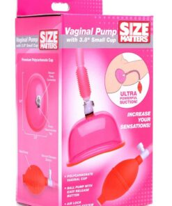 Size Matters Vaginal Pump with 3.8in Cup - Small - Pink