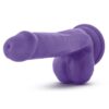 Au Naturel Bold Delight Dildo with Suction Cup 6in - Purple