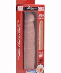 Size Matters Penis Extender Sleeve 3in - Vanila