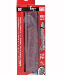 Size Matters Penis Extender Sleeve 2in - Clear