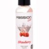 Passion Licks Strawberry Water Based Flavored Lubricant 2oz