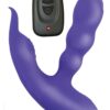Anal-Ese Collection Rechargeable Silicone P- Spot Prostate Stimulator with Remote Control - Purple