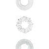 Renegade Dyno Rings Super Stretchable Cock Rings (Set of 3) - Clear