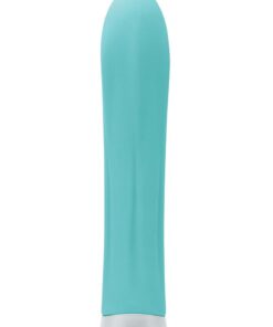 Luxe Collection Honey Rechargeable Silicone Flexible Compact Vibrator - Turquoise