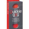 Quickie Gag Silicone Mouth Bit Red