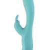 Nu Sensuelle Brandii Rechargeable Silicone G-Spot Rabbit Vibrator - Tiffany Blue
