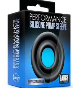 Performance Silicone Pump Sleeve - Large - Black