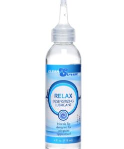 CleanStream Relax Desensitizing Anal Lube with Dispensing Tip 4oz