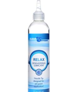 CleanStream Relax Desensitizing Anal Lube with Dispensing Tip 8oz
