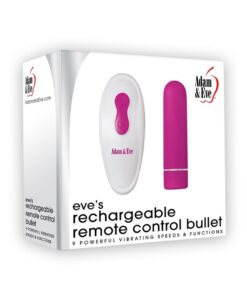 Adam and Eve Eve`s Rechargeable Bullet with Wireless Remote Control - Pink