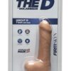The D Uncut D Firmskyn Dildo with Balls 7in - Vanilla