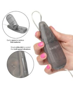 Tear Drop Bullet with Wired Remote Control 2.1in - Silver