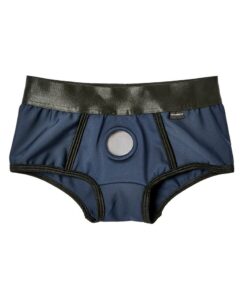 EM. EX. Active Harness Wear Fit Harness Boy Shorts - Small - Blue