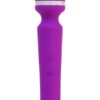 Wonderlust Destiny Silicone Rechargeable Wand Massager - Purple