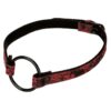 Scandal Wide Open Mouth Gag - Black/Red