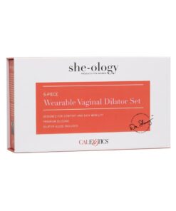 She-ology Silicone Wearable Vaginal Dilator (5 Per Set)
