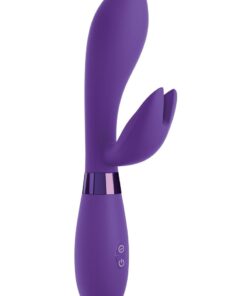 OMG! Rabbits #Bestever Silicone Vibrator - Purple
