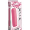 OMG! Bullets #Play Rechargeable Silicone Vibrating Bullet - Pink