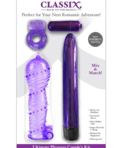 Classix Ultimate Pleasure Couple`s (4 piece kit) - Purple