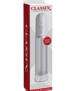 Classix Auto-Vac Power Pump Penis Enlargement System - White