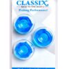 Classix Deluxe Cock Ring Set (2 piece kit) - Blue