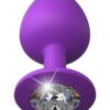 Fantasy For Her Her Little Gem Large Plug Anal Play Silicone Waterproof Purple